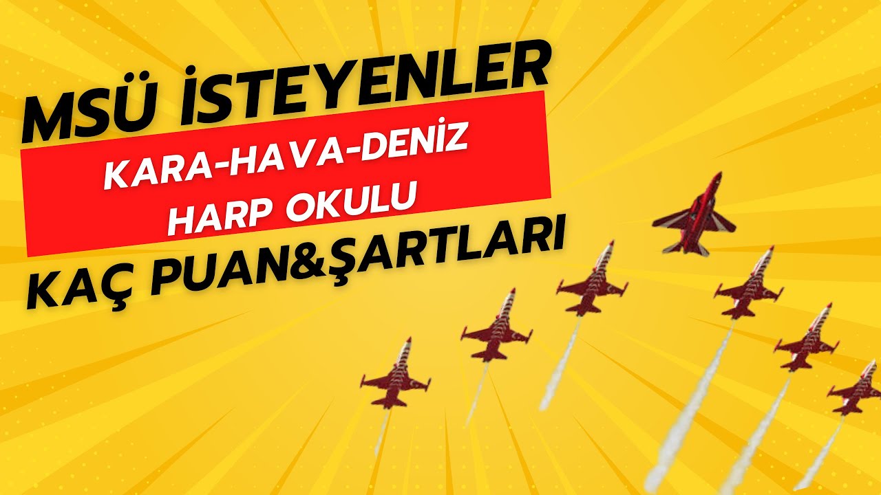 MSÜ 2025 Taban puanları | Kara-Hava-Deniz Harp Okulu #msü2026 #msü2025 #msü 
