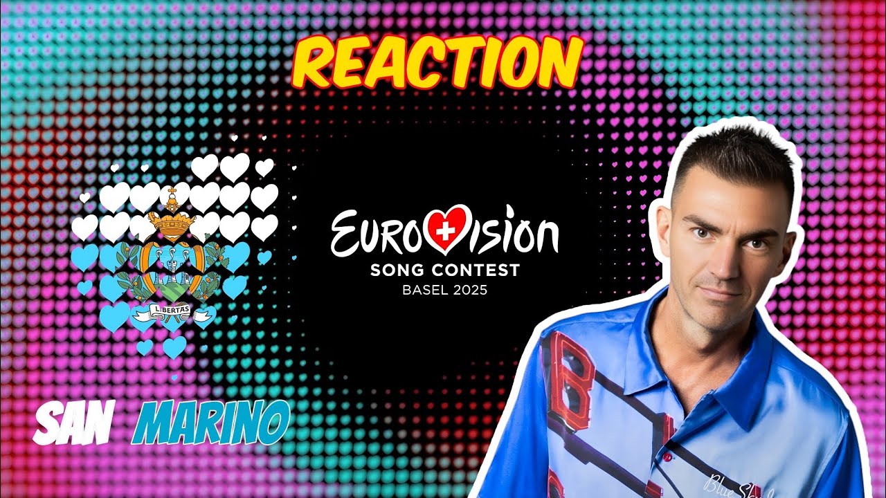 Eurovision 2025 / REACTION / San Marino 🇸🇲 Gabry Ponte - Tutta l'Italia