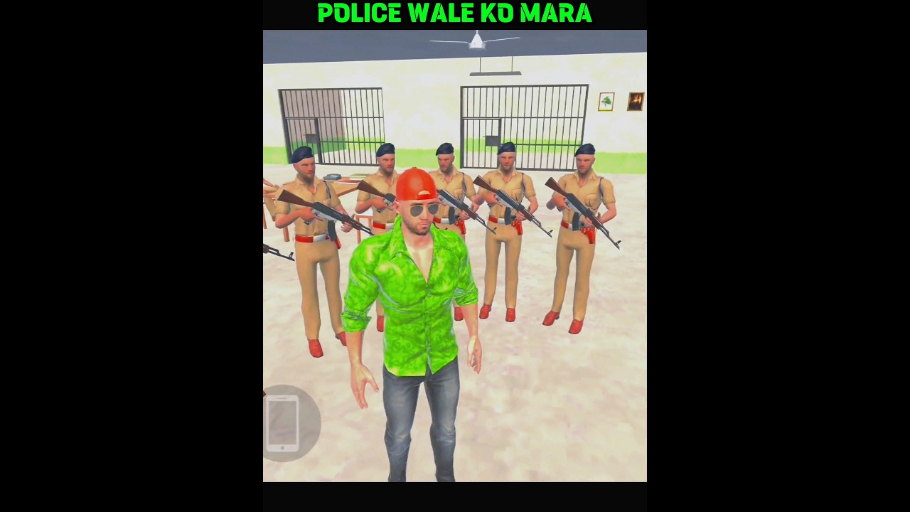 Franklin ne mara police ko 😱🔥 Indian theft auto 