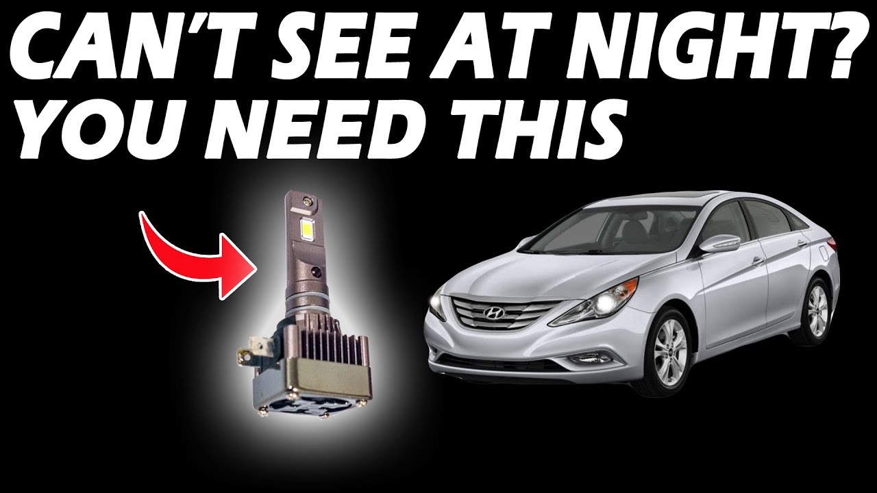 HOW TO INSTALL LED HEADLIGHTS - SUPER BRIGHT!!! | Hyundai Sonata YF 2011-2014