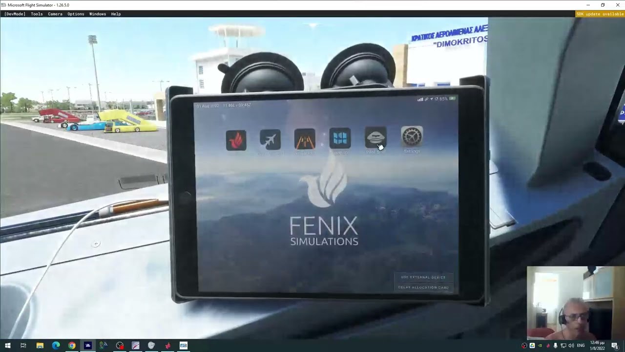 FENIX A320 Tutorial in Greek
