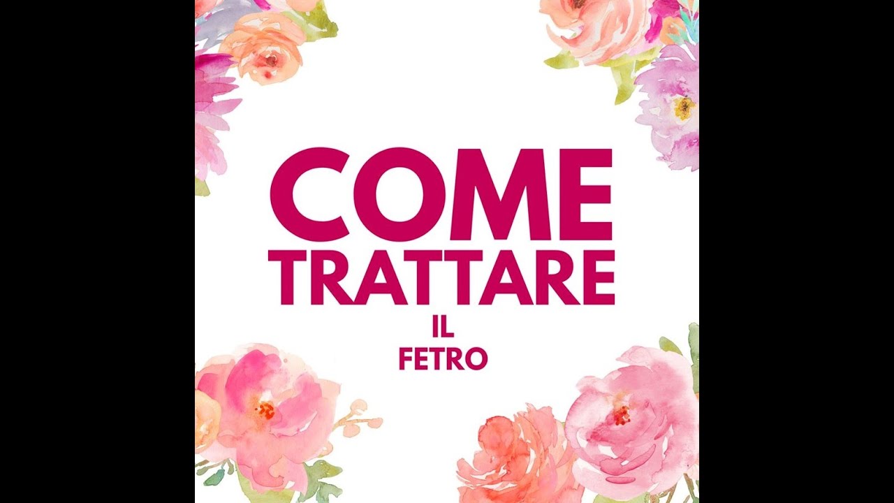 Come trattare il feltro e pannolenci