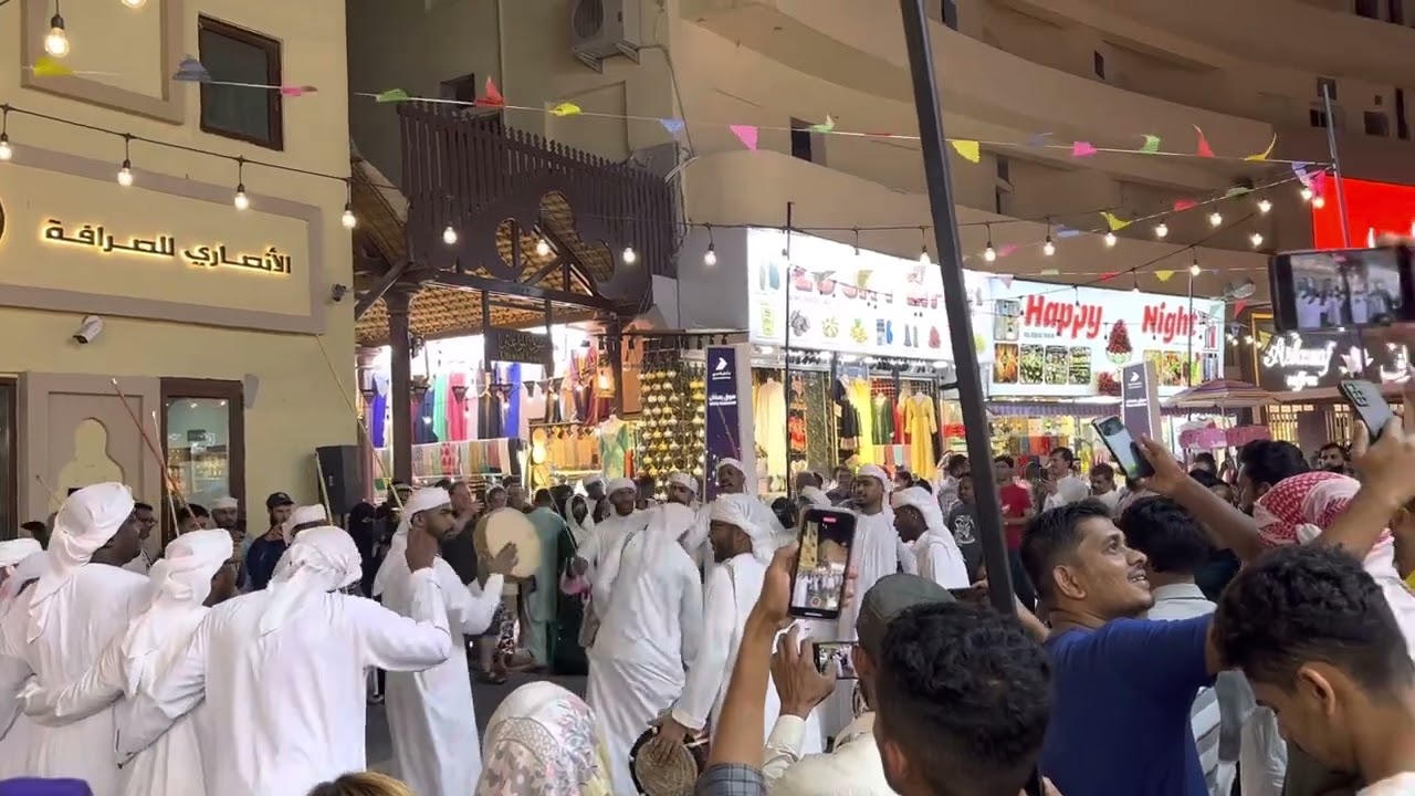 Arabic dance in Gold Souq dubai