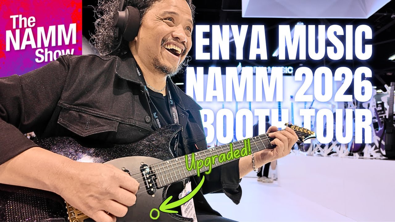 ENYA Inspire PRO Smart Guitar NAMM 2026 First Look