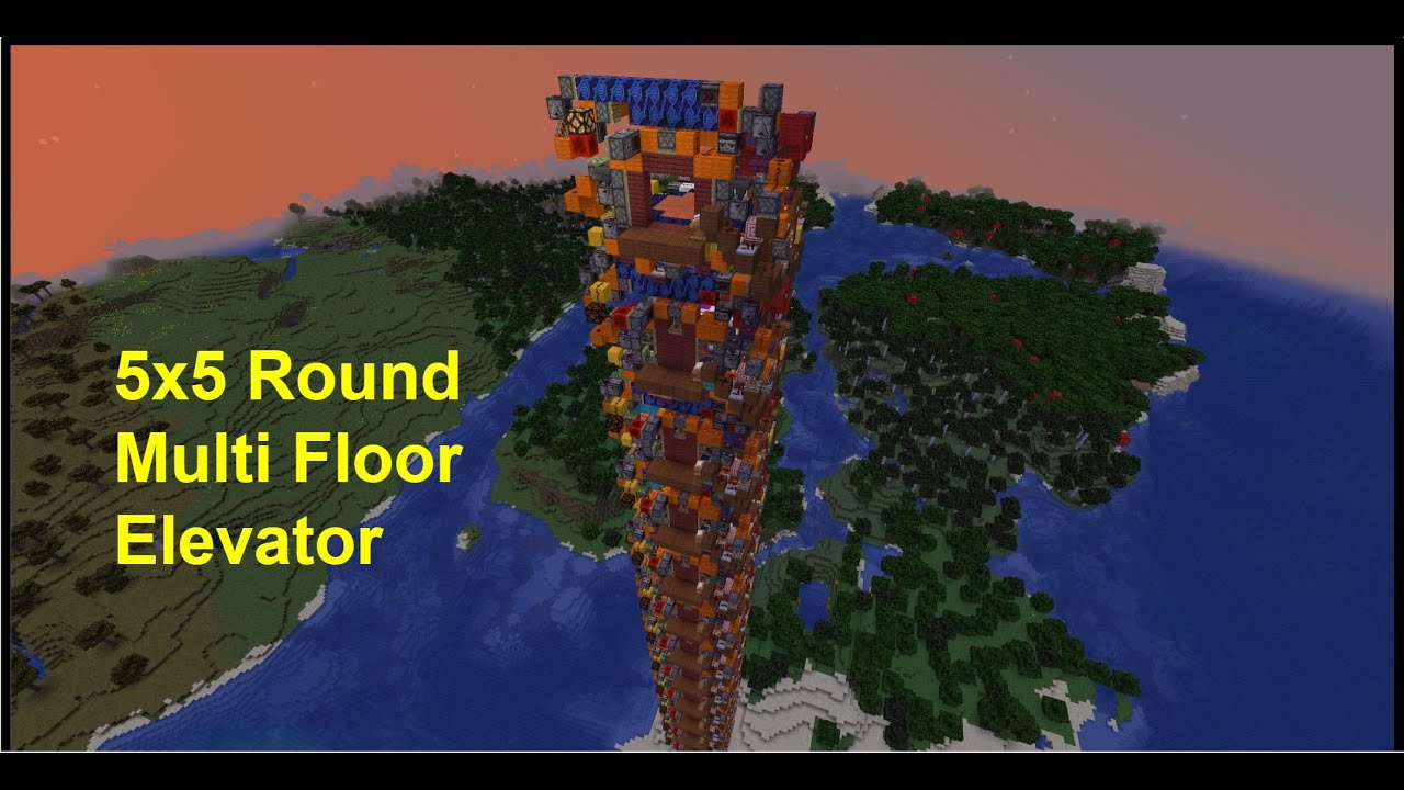 The 5x5 Round Multi Floor Elevator