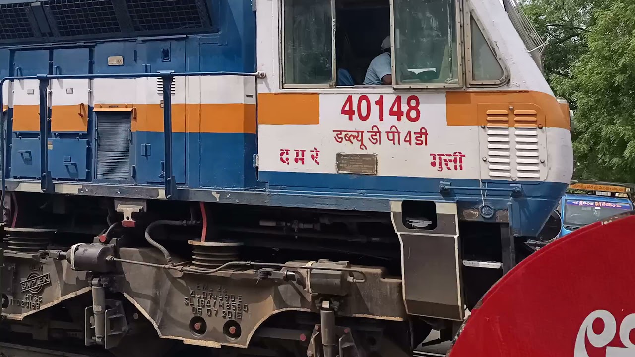 intercity express.. Kacheguda to Narkher jn