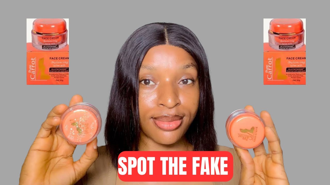How to easily identify FAKE Pure Carrot face cream in 2025 | Pure carrot face cream fake vs original