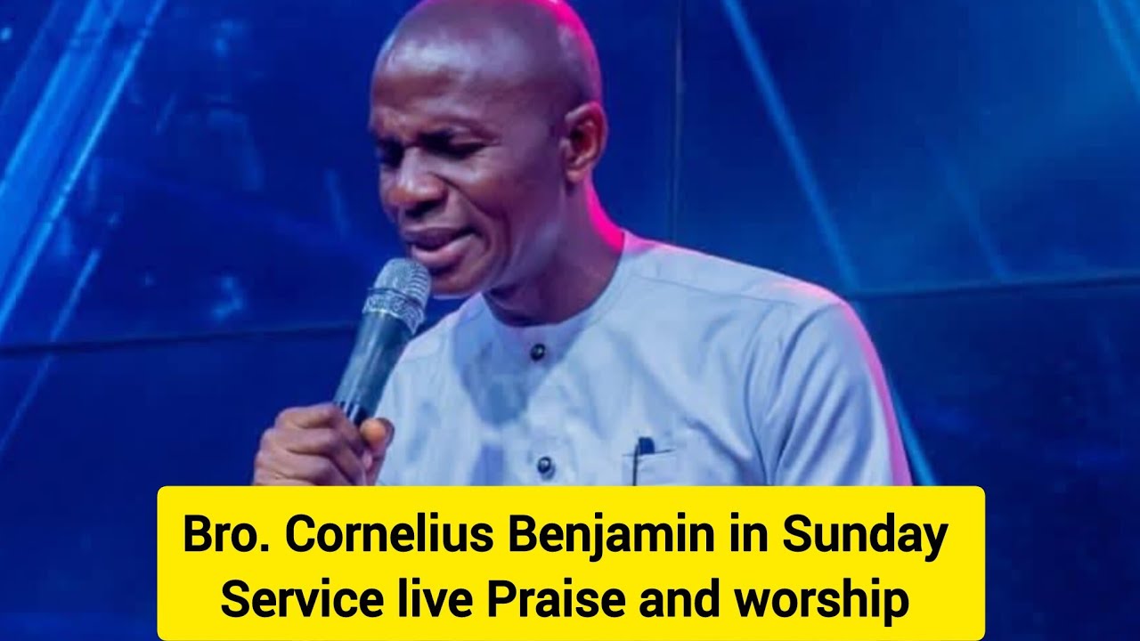 Bro. Cornelius Benjamin in Live Sunday Service Praise and Worship 