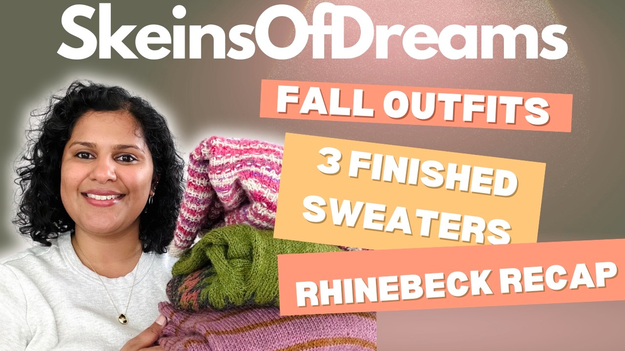 Knitting Ep 58: Pairing my knitting and sewing!! Outfit Inspiration + RHINEBECK 2024 recap!!