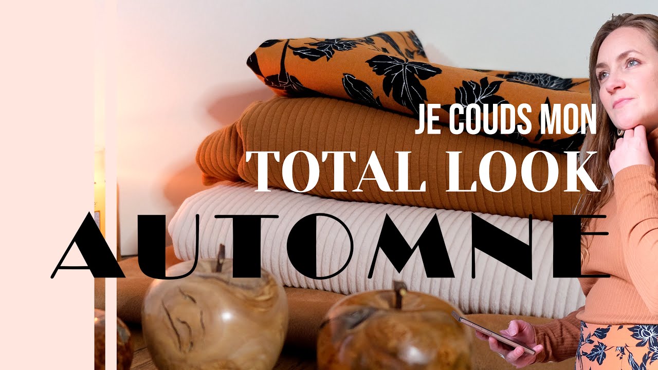 Je couds ma tenue pour l'Automne - Vlog Couture - vous allez encore rire à mes dépens je pense !