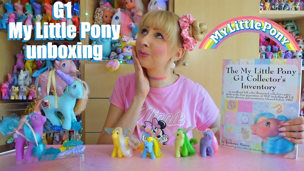 G1 My little Pony haul/ unboxing - vintage toys & accessories