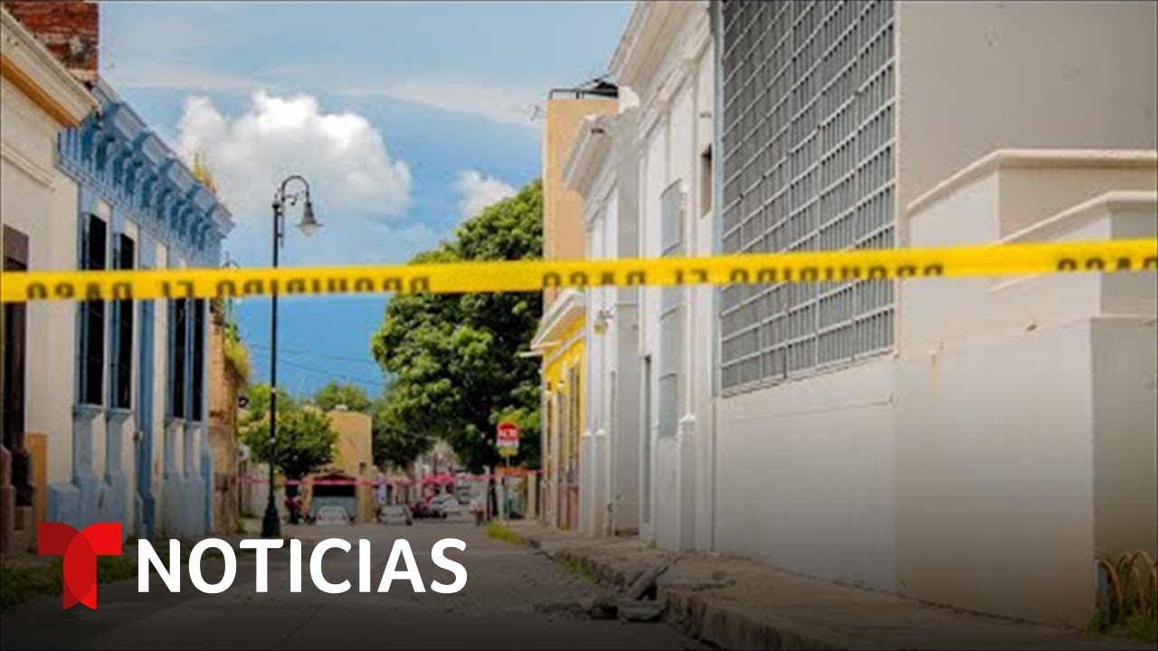 Cancelan las clases en Colima, M&eacute;xico, tras el nuevo sismo de magnitud 6.9 | Noticias Telemundo