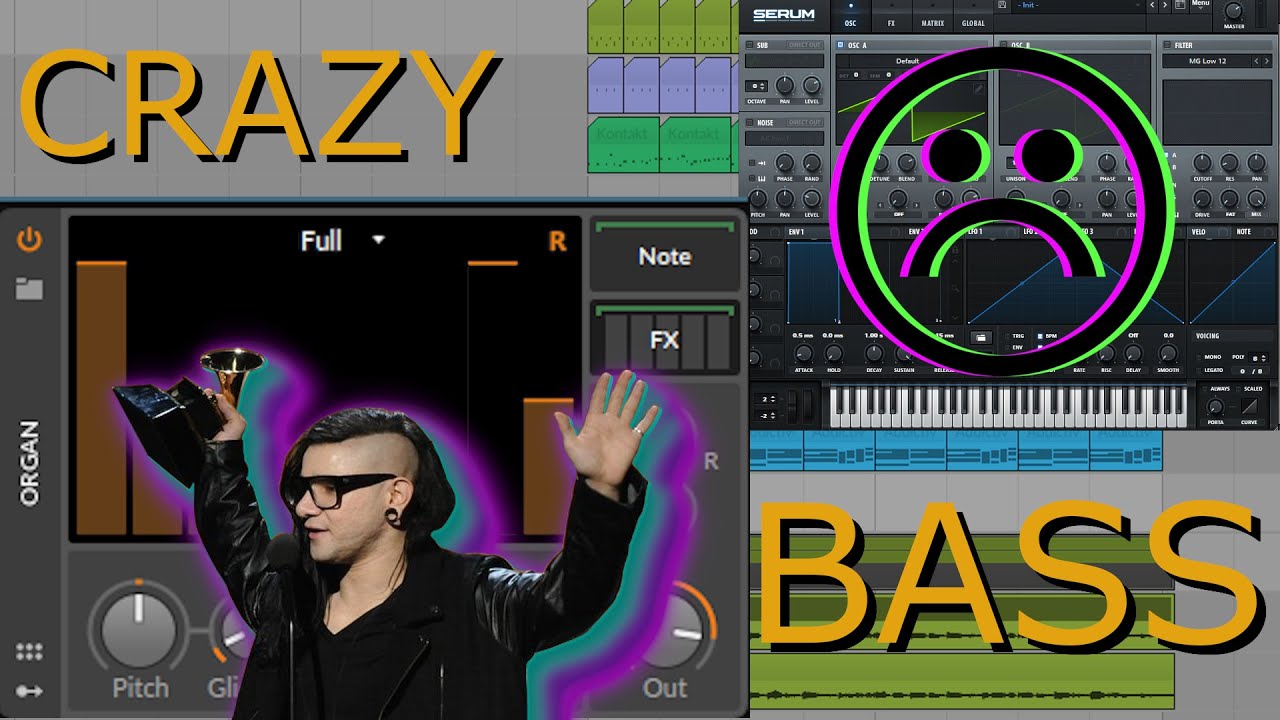 BITWIG - Insane Bass Sounds With Organ