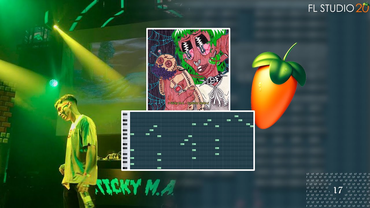Cómo hacer STICKY M.A TYPE BEAT | Sticky M.A, Bon Calso, Mda Type Beat TUTORIAL (Hyperpop, Rage)
