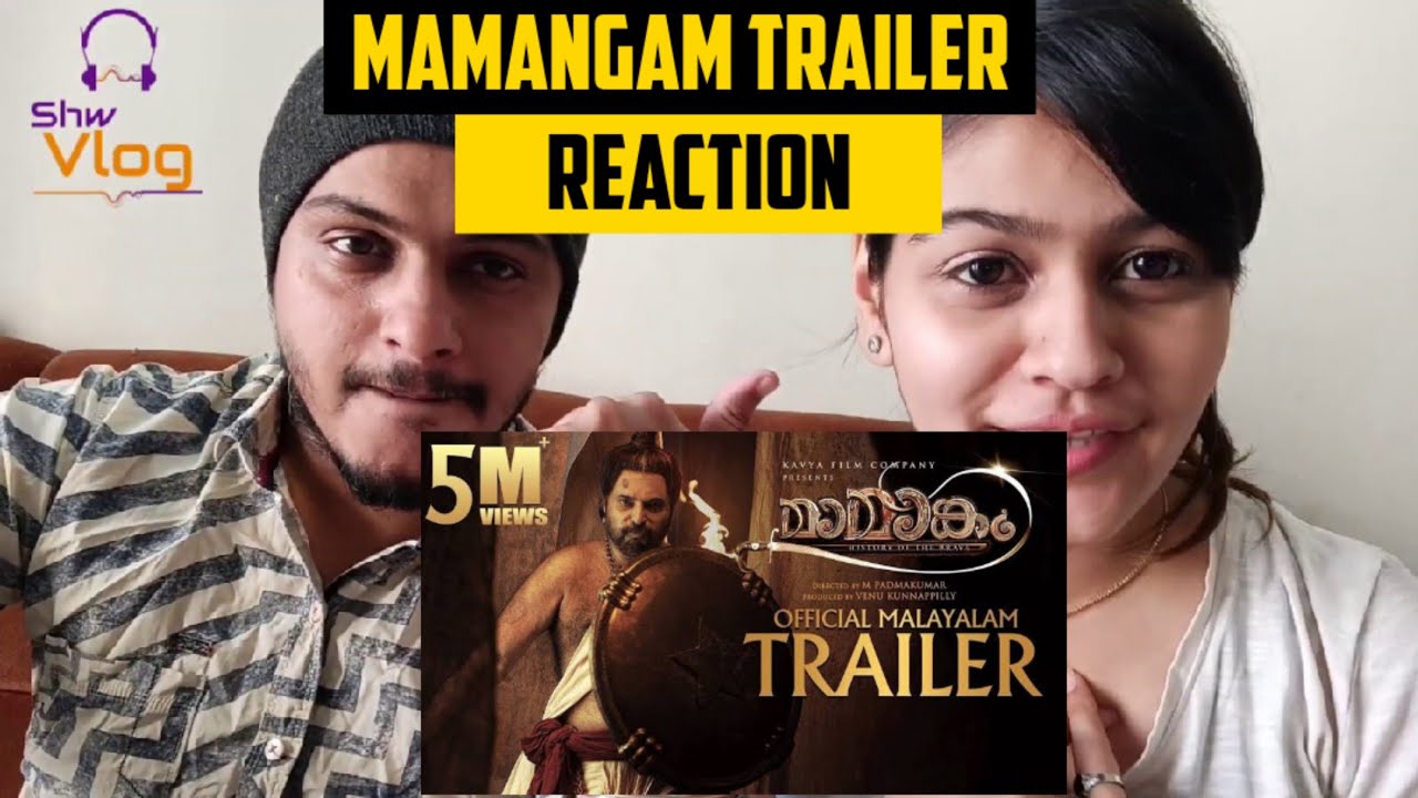 Mamangam Official Teaser REACTION! - Mammootty | M Padmakumar | Venu Kunnappilly | Shw Vlog