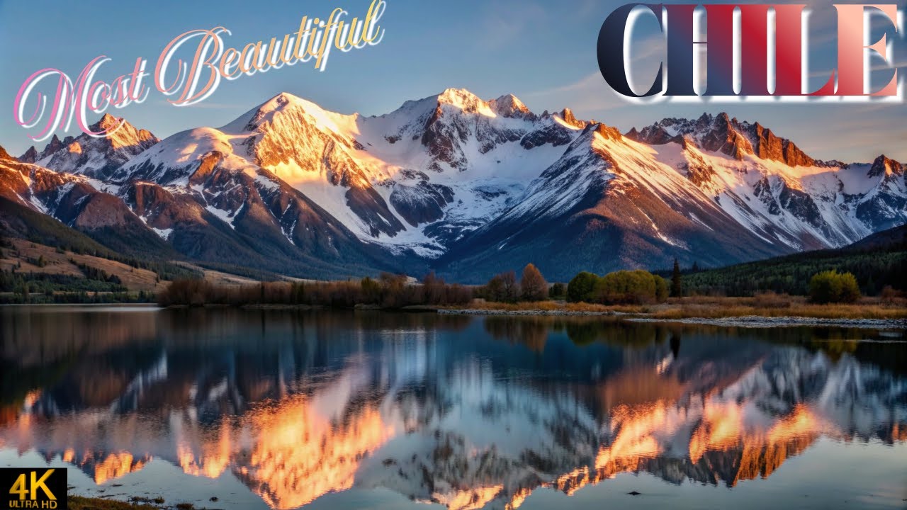 Chile in 4K: The White Snow of Valle Nevado & The Rainbow Colors of the Andes | A Visual Symphony