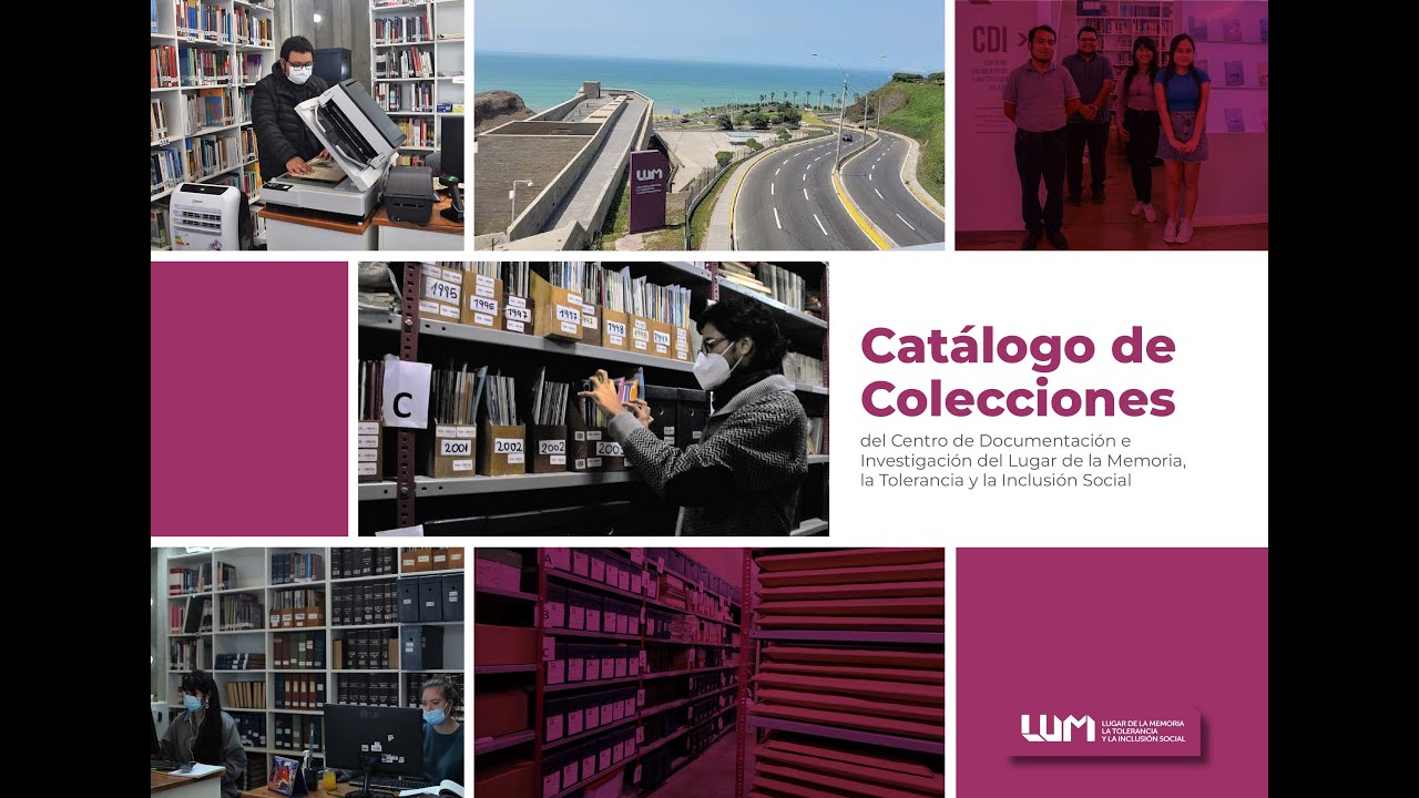 Presentación virtual del Catálogo de colecciones del CDI-LUM