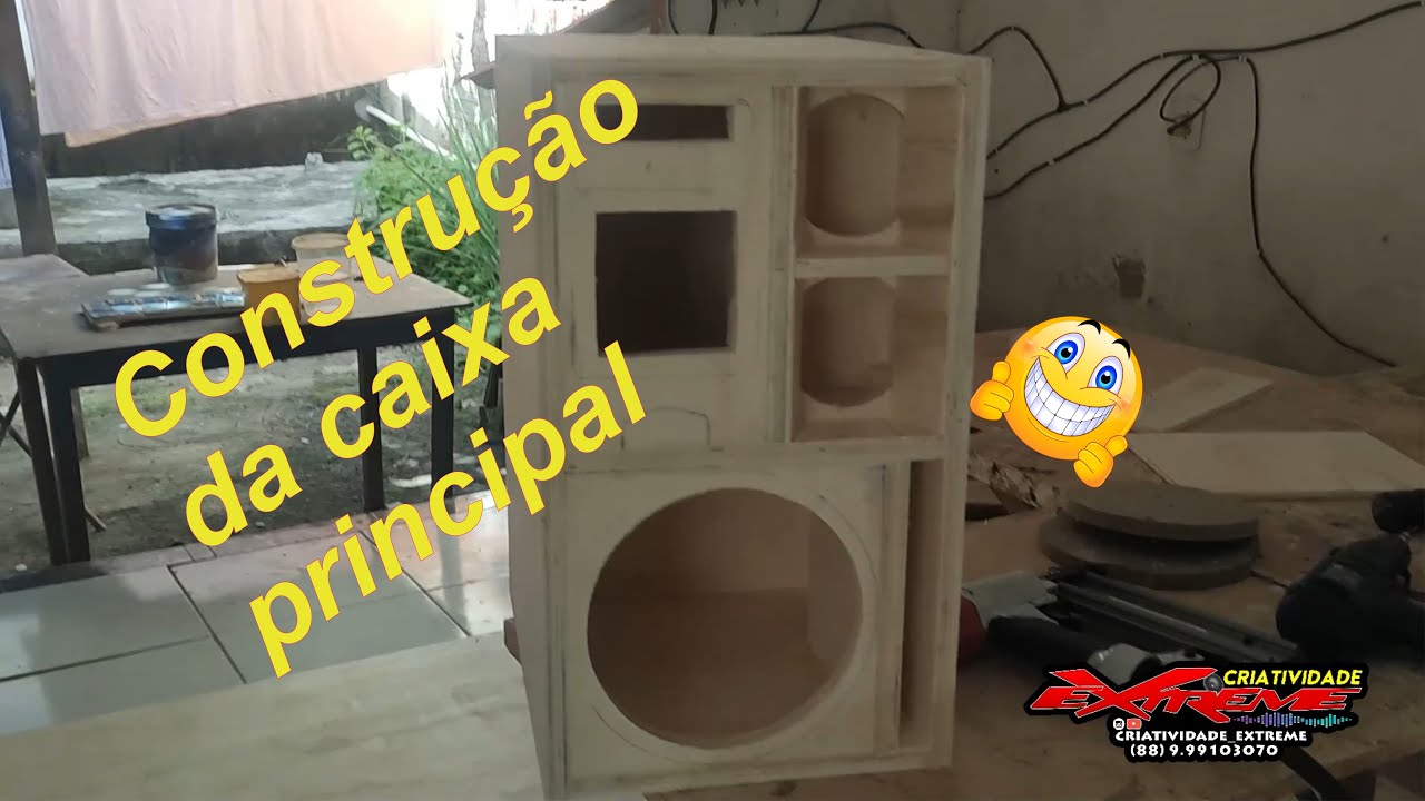 Mini Caixa BOB Construindo a plataforma