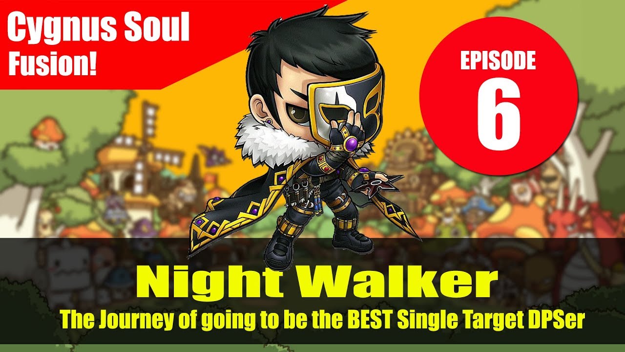 Maplestory M - Night Walker - The Journey to the Best Single Target DPSer EP 06