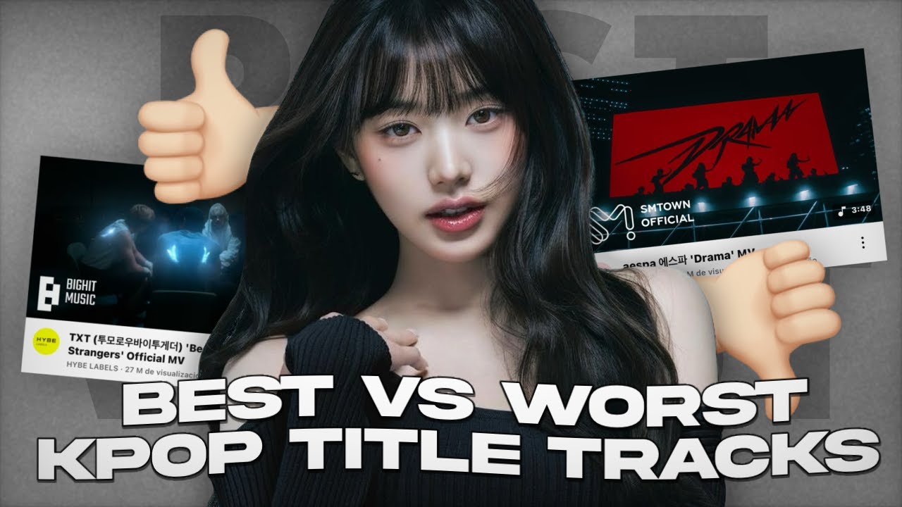 best vs worst kpop title tracks of each kpop group