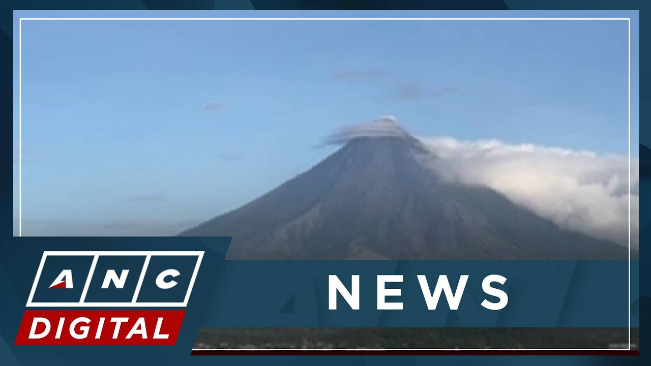 Mayon volcano placed under alert level 2 amid increased unrest | ANC