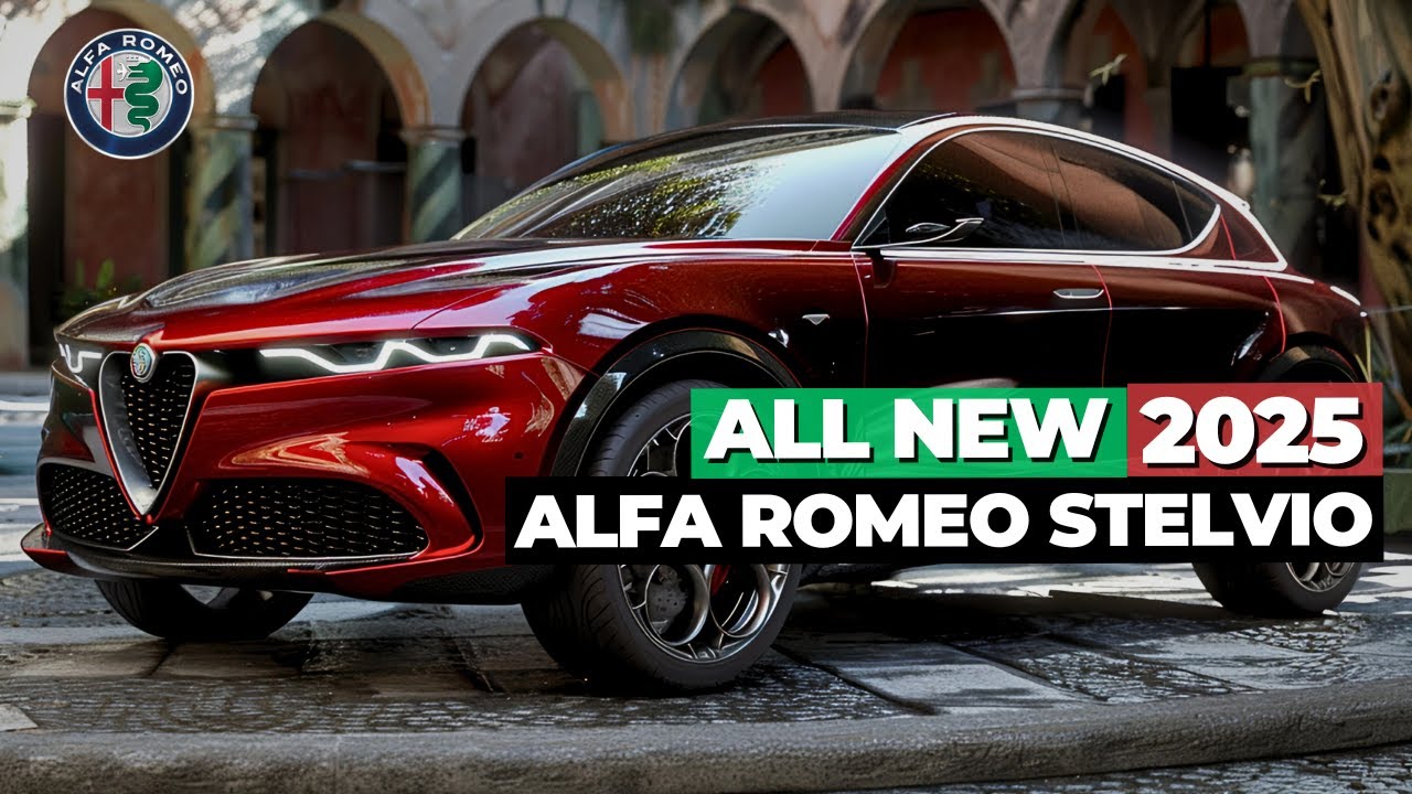 Представлен Alfa Romeo Stelvio 2025 года: электроэнергия, платформа STLA и многое другое!
