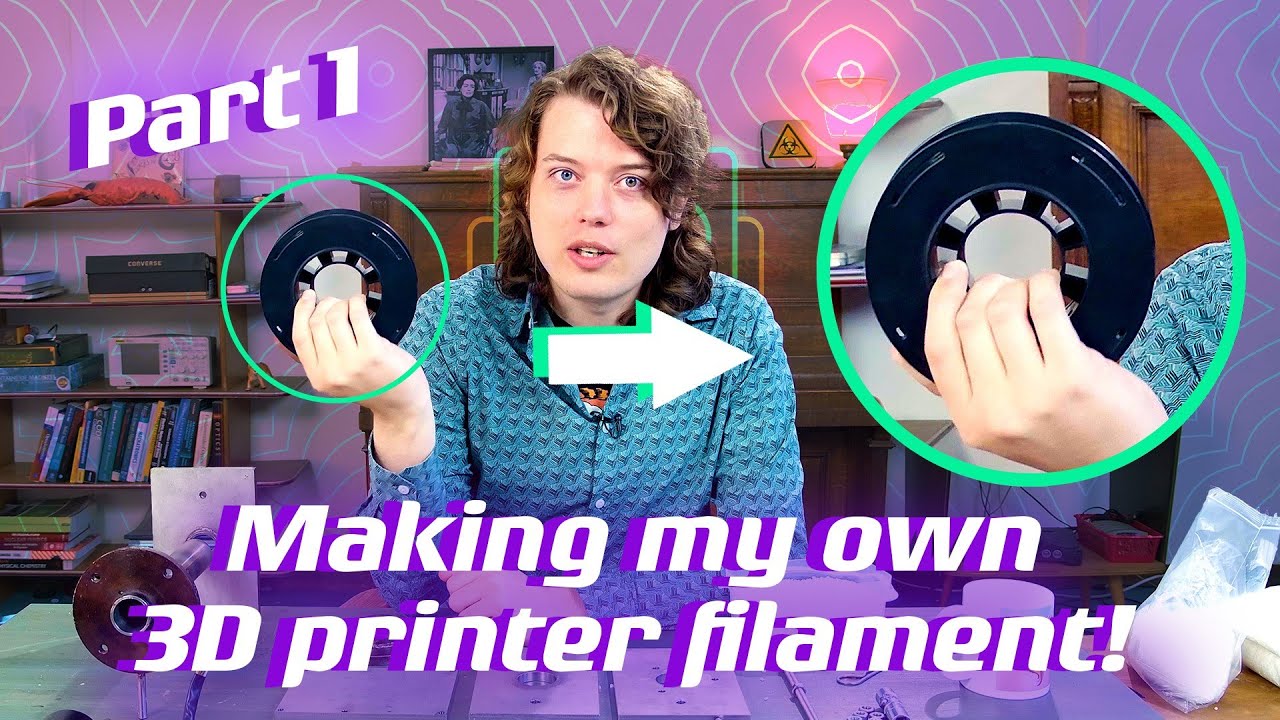 Making my own 3D printer filament! - Part 1