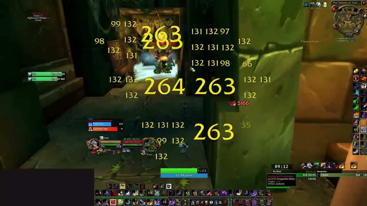 Sunken Temple Hunter Solo Trash Farm 1-Pull