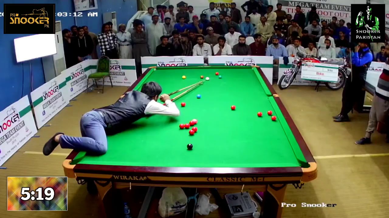 Pro Snooker PK - Shootout Final - 2018 Awais Mithu vs Mubashir Raza