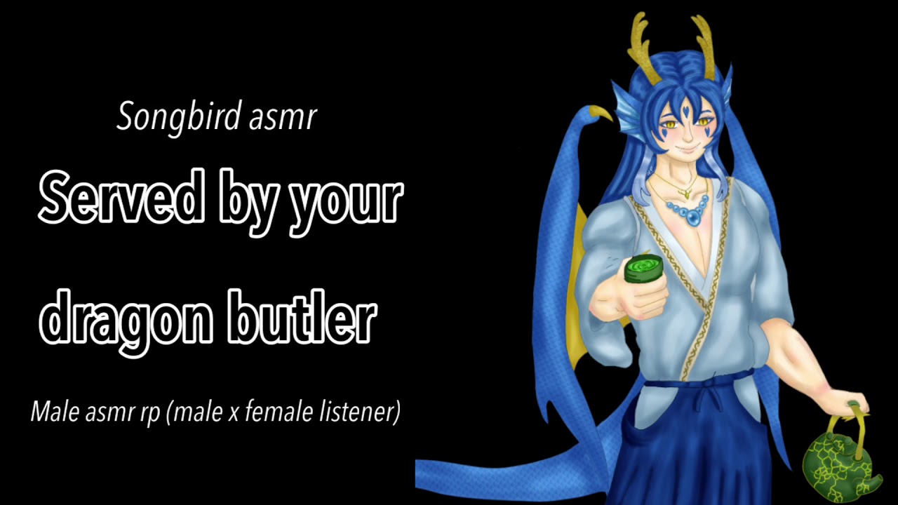 Served by your dragon butler (male asmr rp (male x female listener ))