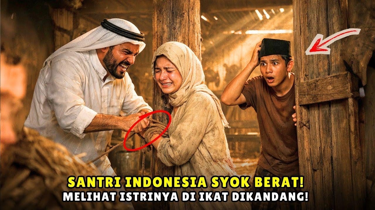 “Lepaskan Istriku!” Teriak Santri Indonesia Saat Lihat Istrinya Diikat di Kandang... 