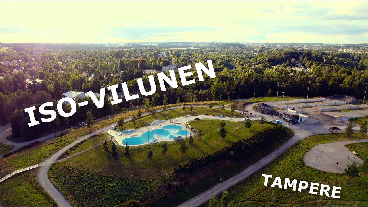 Tampere drone 4K, Iso-Vilunen & Kaukajärvi