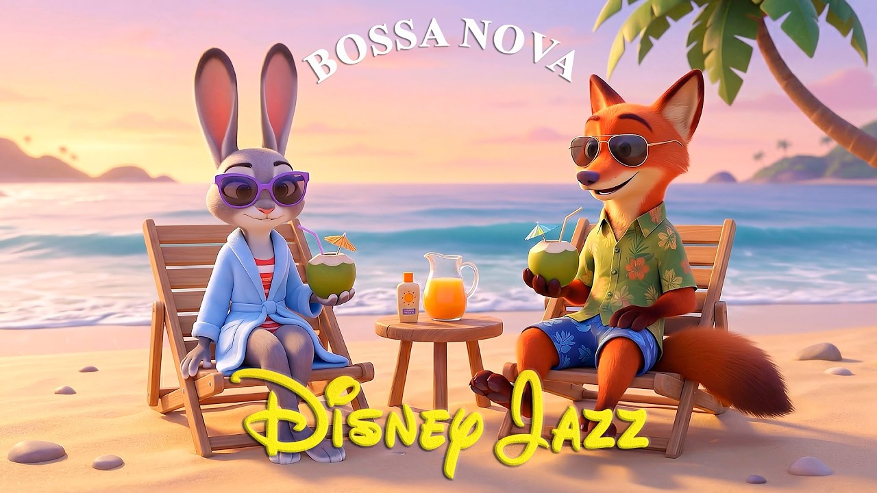 🏰 Disney OST Bossa Nova Jazz Collection for study, work, focus 🩵 Once Upon A Dream