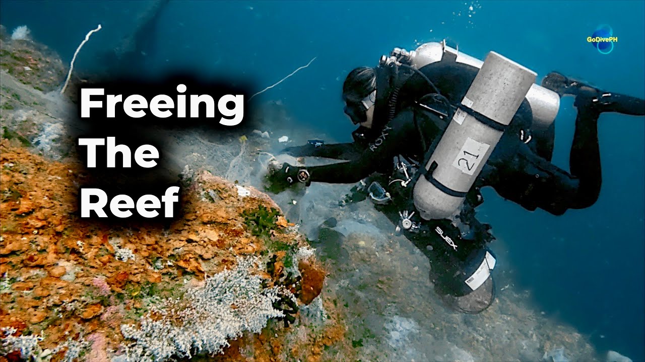 Ghost Net Hunters: Deep Reef Rescue Operation 100-130 feet (30-40 meters)
