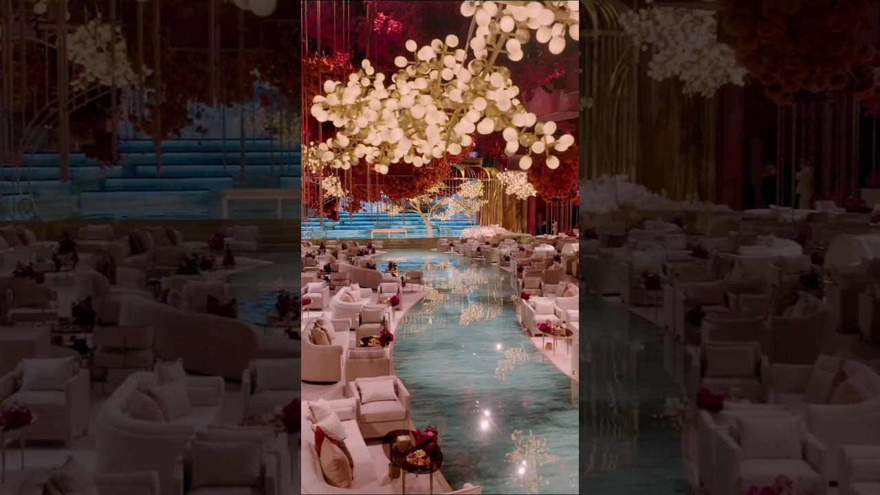 Striking yet effortlessly elegant, this celebration set a new standard for wedding luxury✨
