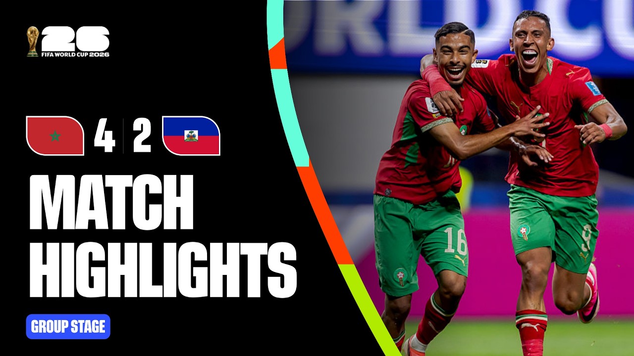 Highlights | Morocco 4-2 Haiti | FIFA World Cup 2026&trade;