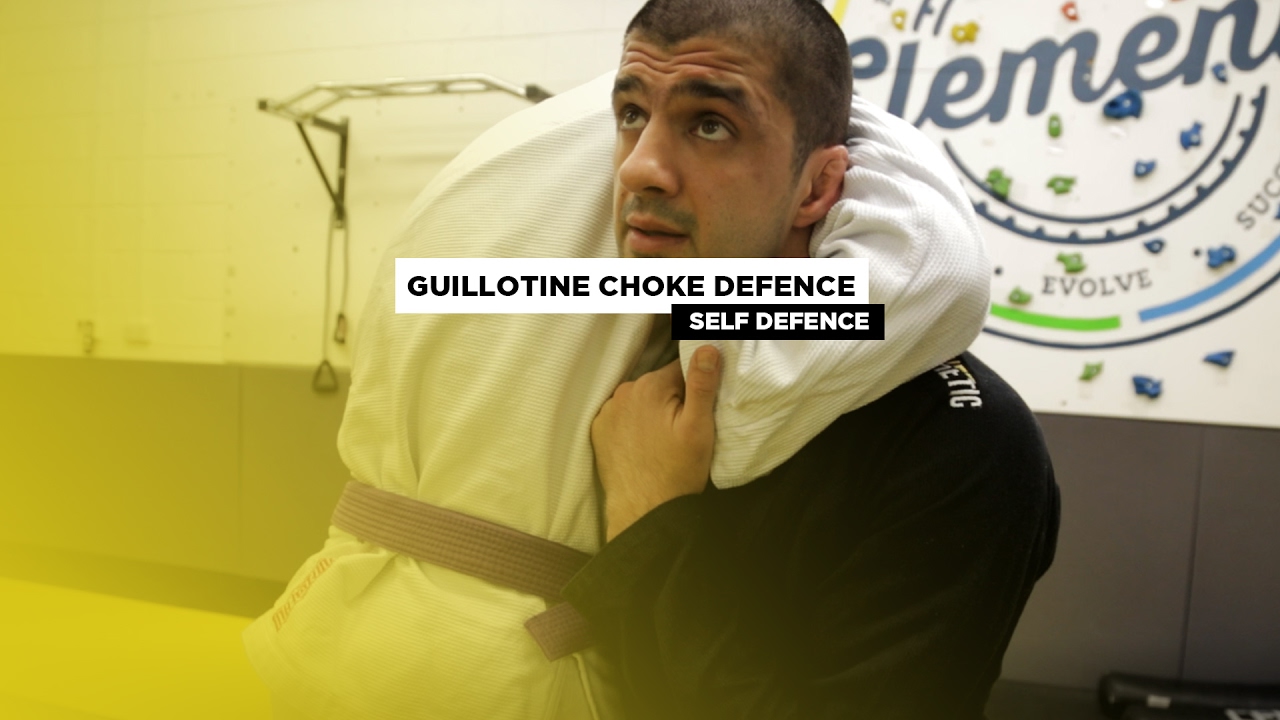 Yousuf Nabi - How to escape a Guillotine Choke - BJJ Self Defence