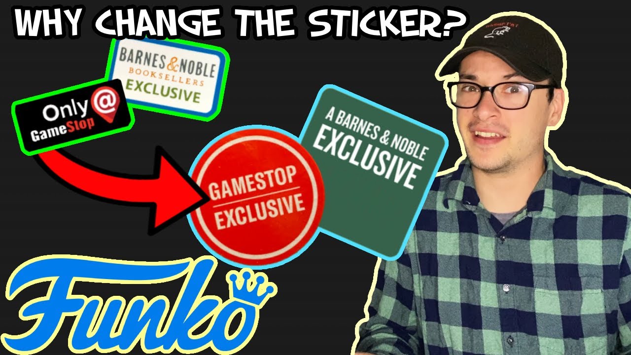 Money's Funko Essays: A History of Sticker Changes