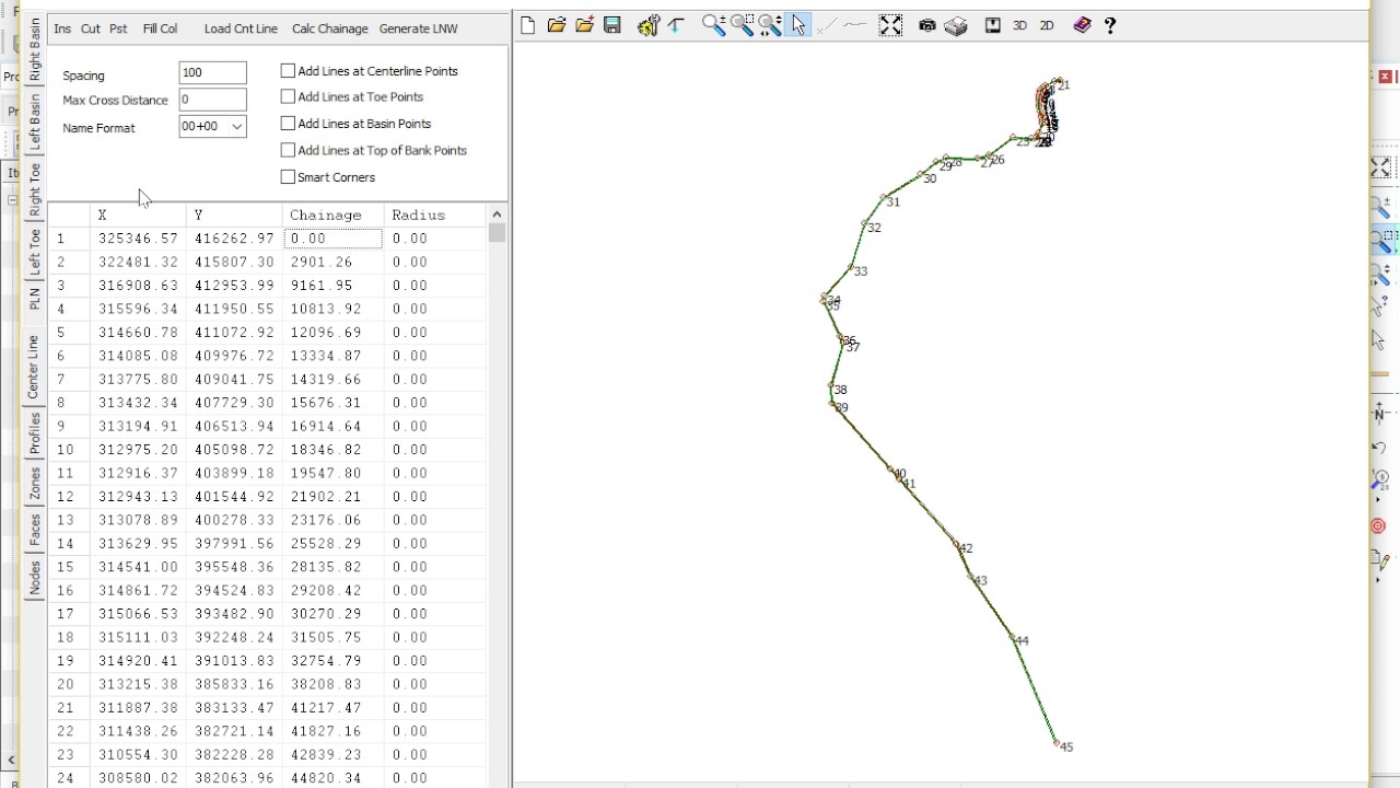 HYPACK - Advanced Channel Design: Working with a PLN