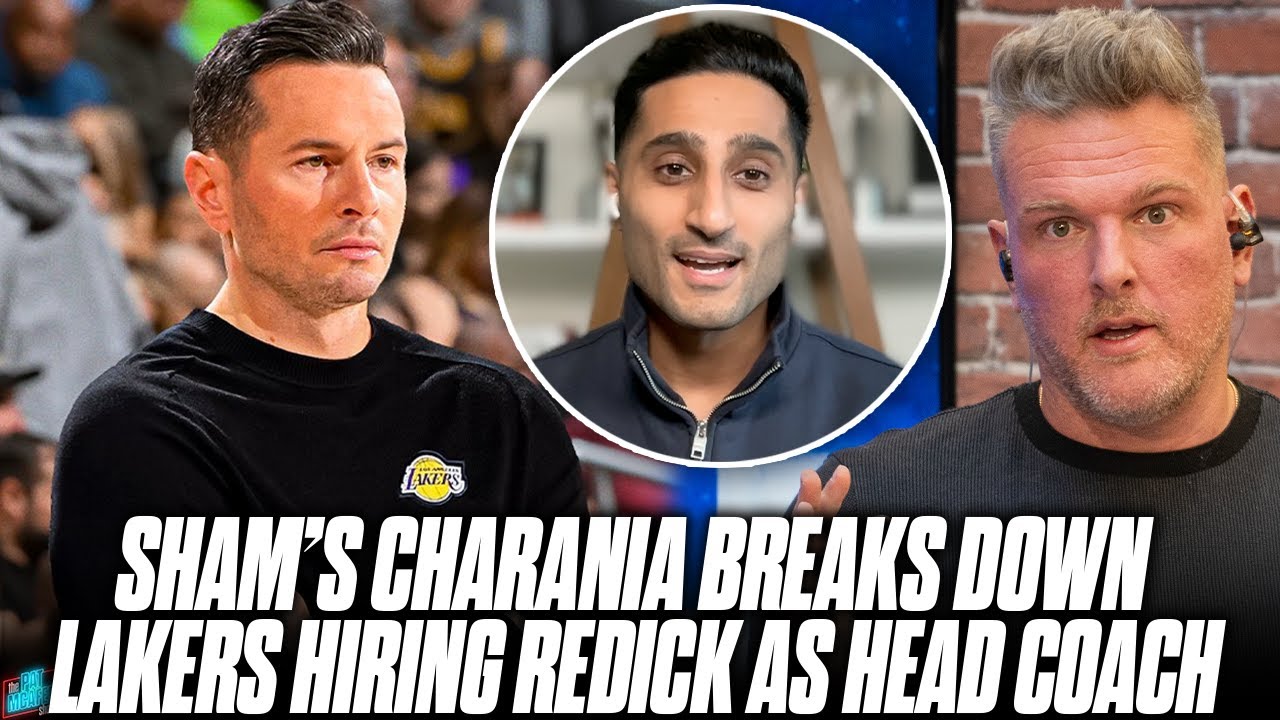 Shams Charania Breaks Down JJ Redick's 4 Year Deal As Lakers Head Coach | Pat McAfee Show