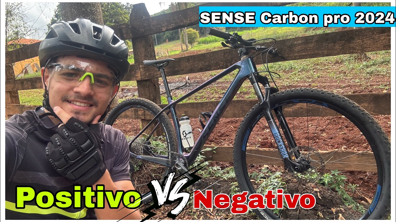 Pontos positivos e negativos da minha bike. SENSE CARBON PRO 2024!! (Gustavo G)