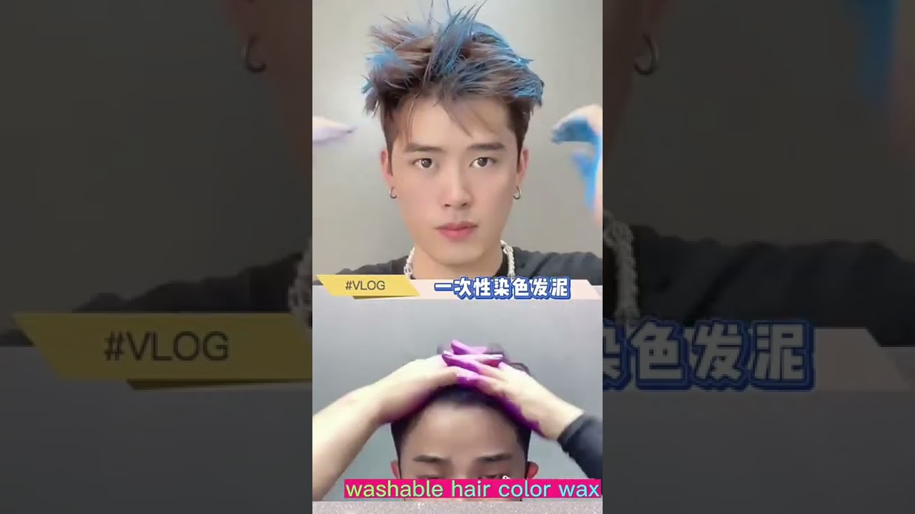 Magic Hair color wax dye your hair in only 10 seconds