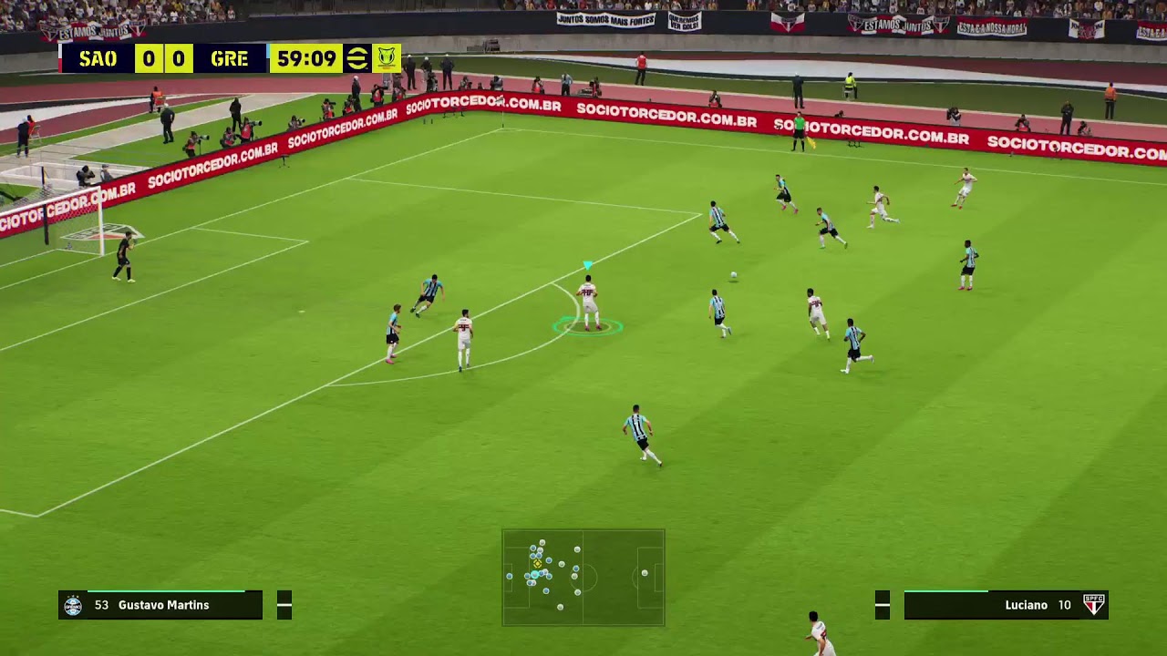 Sao Paulo e Gremio Brasileirao 2026 E-football PS5 full hd