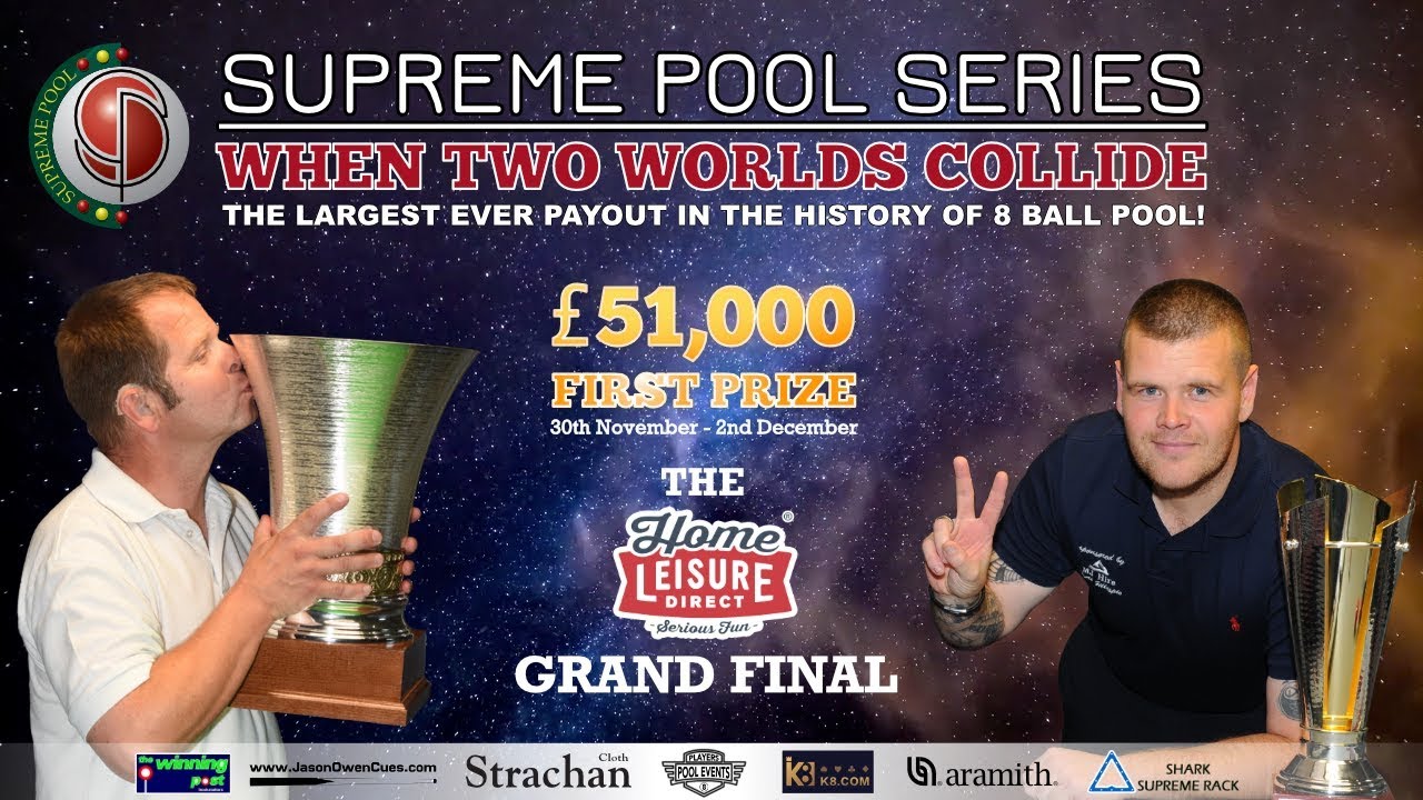 Mark Boyle vs Michael Smout - The Supreme Pool Series - Home Leisure Direct Grand Final - T16