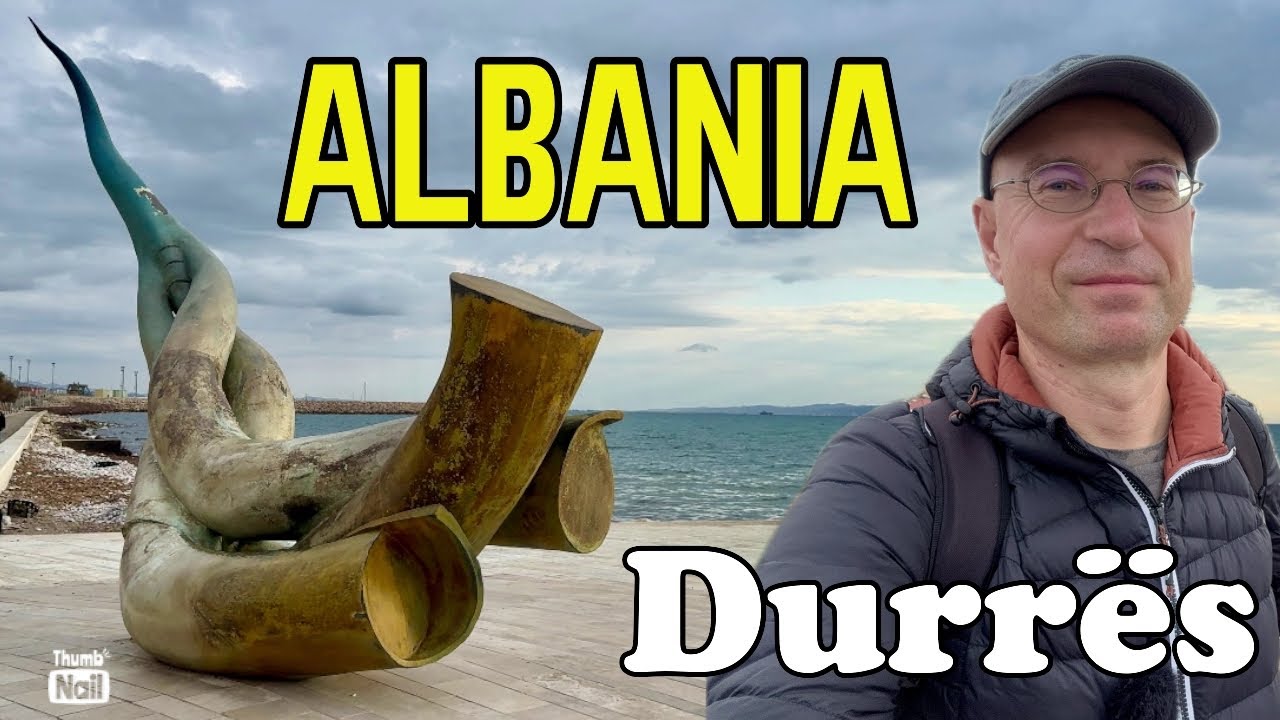 Durrës w Albanii czyli 15 kilometrów plaży 🇦🇱 poza sezonem #albania #durres