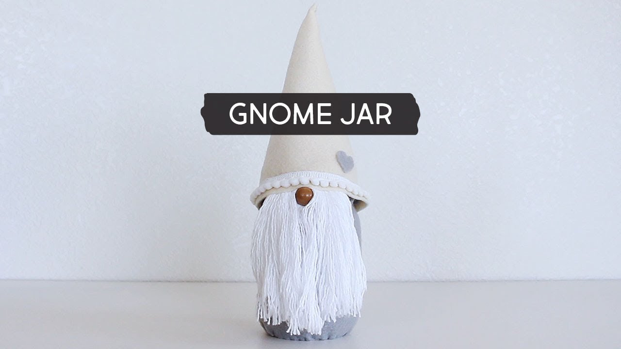 Day 9 | DIY Gnome Jar with Removable Lid
