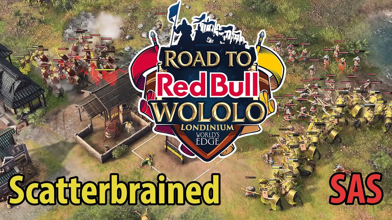 MAKEDONISCHE UPGRADES - Scatterbrained vs SAS - Age of Empires 4 - Road to Wololo: Londinium