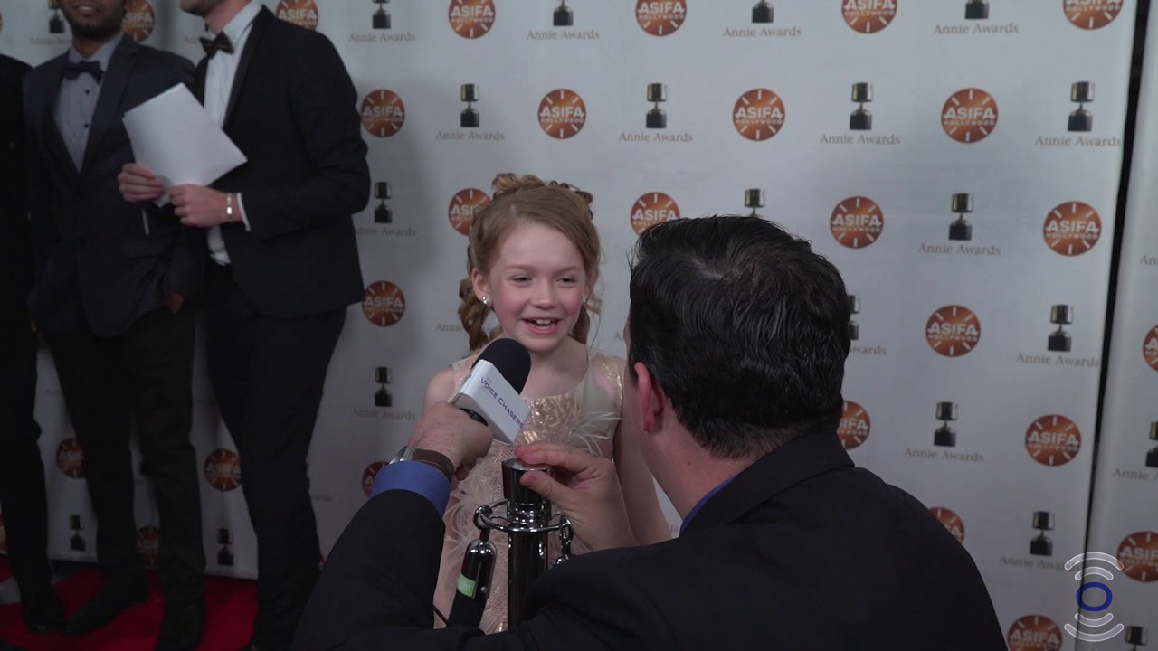 Juliet Donenfeld (Pete the Cat) Interview at the 46th Annual Annie Awards (2019)