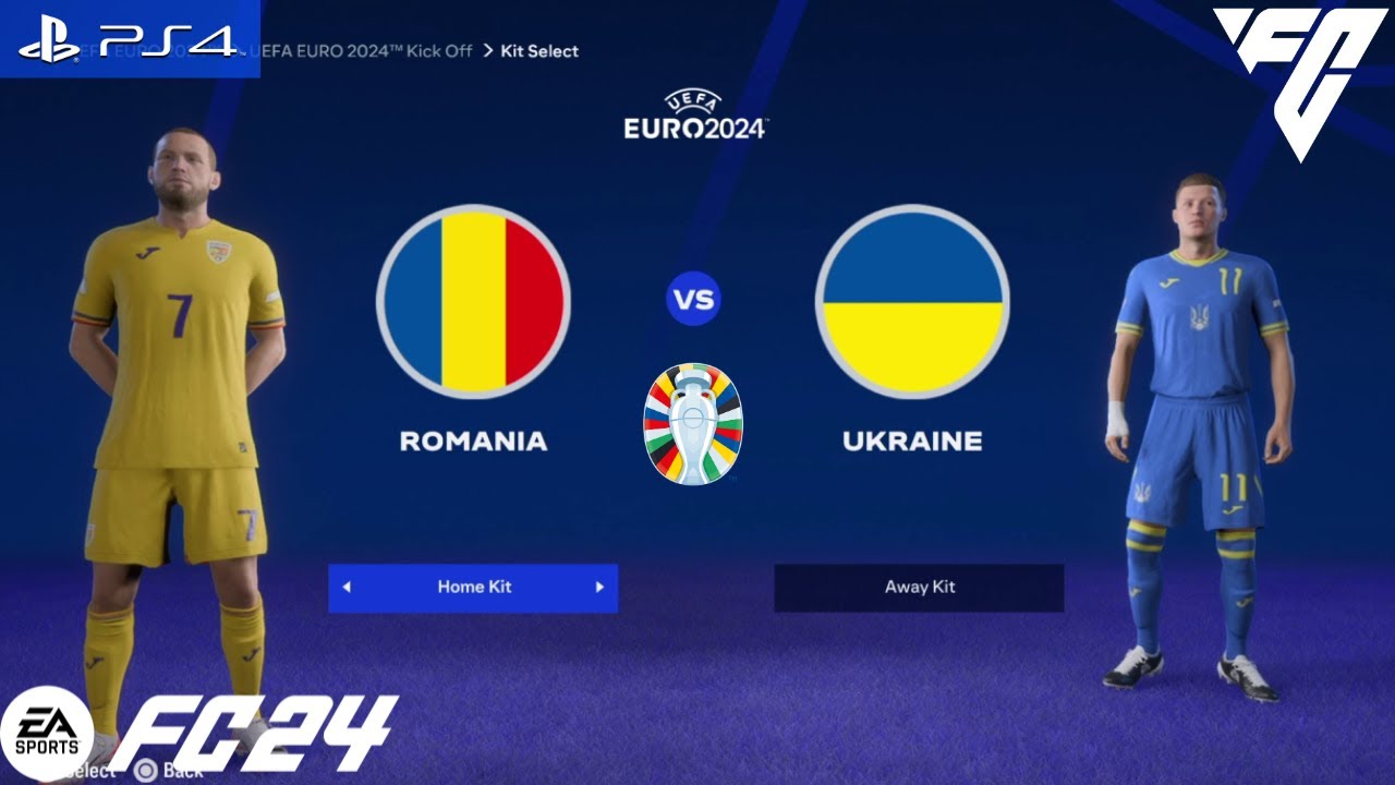FC 24 | Romania vs Ukraine | UEFA EURO 2024 | Group Stage