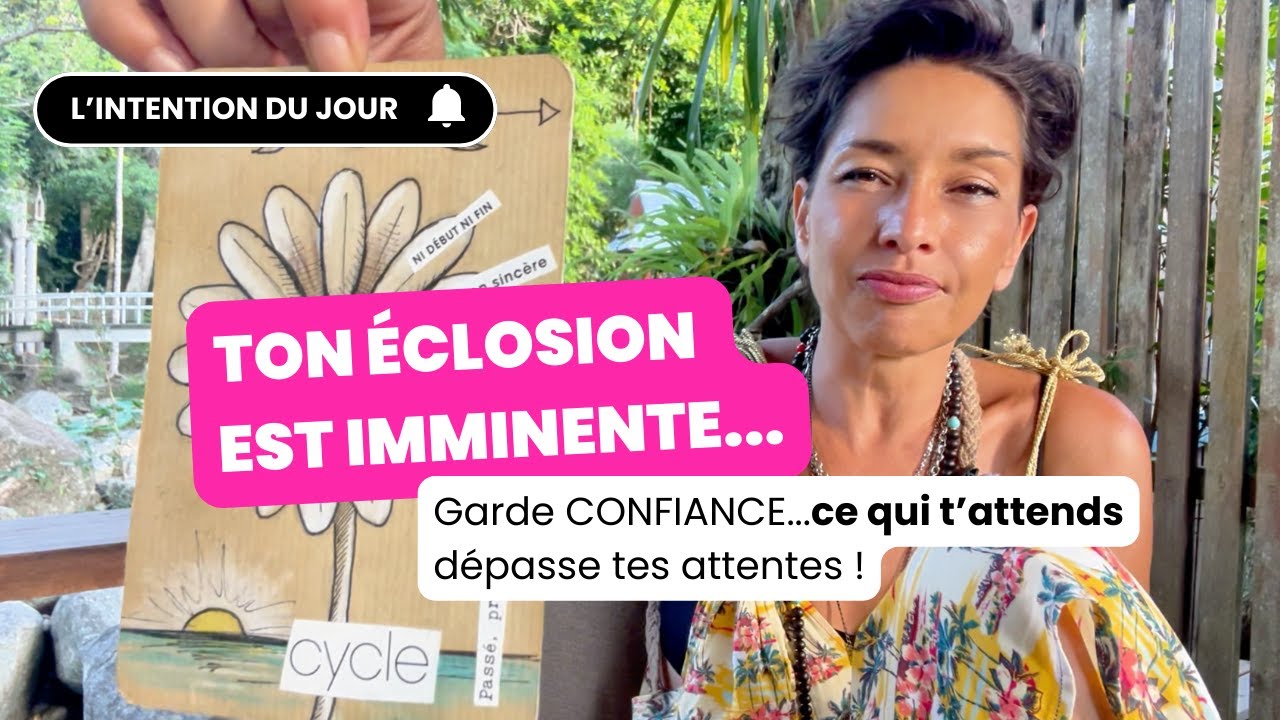 Prêt.e à faire le saut ? Arrête de résister.  Le grand tout te soutien…  | L’Intention du Jour